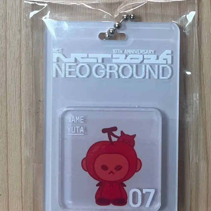 [BUNJANG] NCT 127 YUTA Neo City 10th Anniversary Pop-up Character Keychain / 엔시티127 유타 네오그라운드 엔시티 10주년 팝업 캐릭터 키링