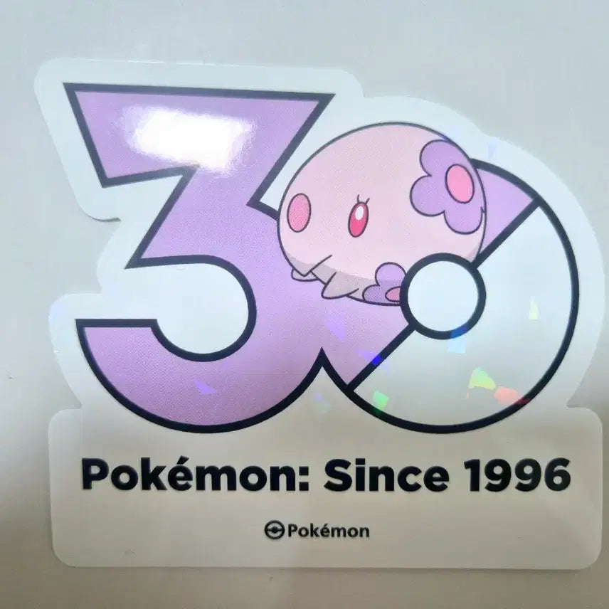 [BUNJANG] Pokemon 30th Anniversary Sticker / 몽나 30주년 포켓몬 스티커