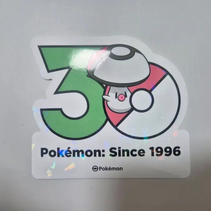 [BUNJANG] 30th Anniversary Pokemon Sticker - Surprised Burst / 깜놀버슬 30주년 포켓몬 스티커