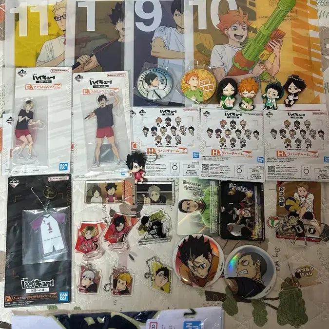 [BUNJANG] Haikyu!! Merchandise Bundle Set / 하이큐 굿즈 일괄 판매