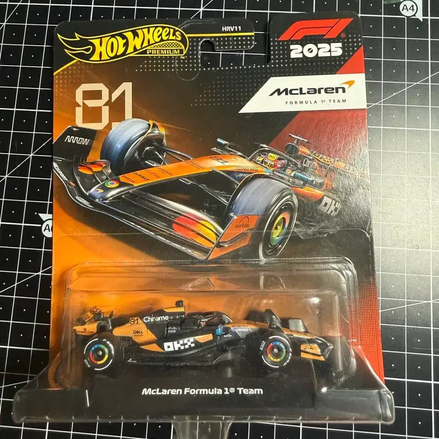 [BUNJANG] Hot Wheels Premium McLaren Formula 1 2025 Oscar Piastri 