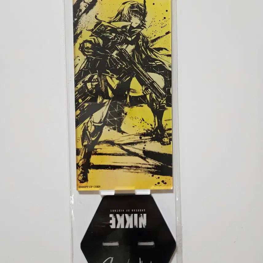 [BUNJANG] Goddess of Victory: NIKKE Shibuya TSUTAYA Ink Wash Folding Screen Acrylic Standee - Snow White / 새상품)니케 시부야 츠타야 수묵화 입체 병풍 아크릴 스노우화이트
