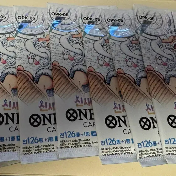 [BUNJANG] One Piece Card Game 5th Expansion Korean Version 10 Packs / 원피스 5탄 한글판 10팩