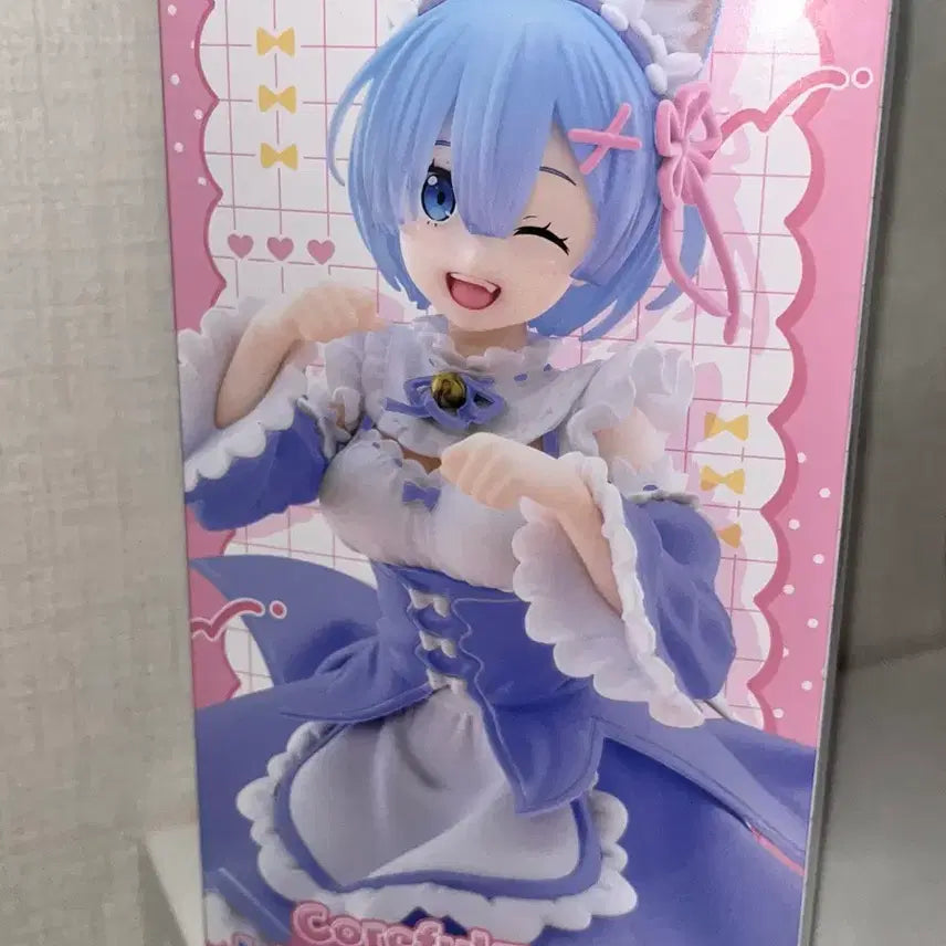 [BUNJANG] Re:Zero Rem Colorful Nekomimi Figure / 리제로 렘 컬러풀 네코미미 피규어