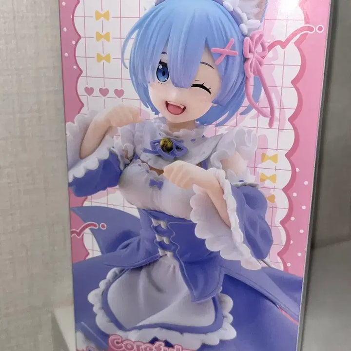 [BUNJANG] Re:Zero Rem Colorful Nekomimi Figure / 리제로 렘 컬러풀 네코미미 피규어