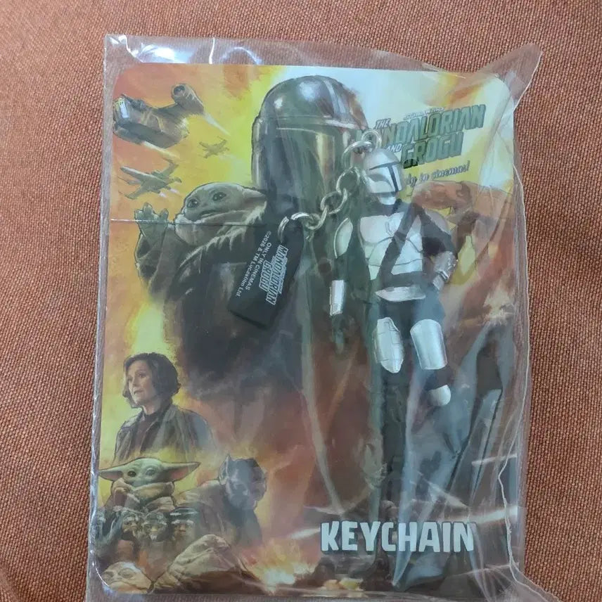[BUNJANG] The Mandalorian Megabox Keychain / 메가박스 스타워즈 만달로리안 키링