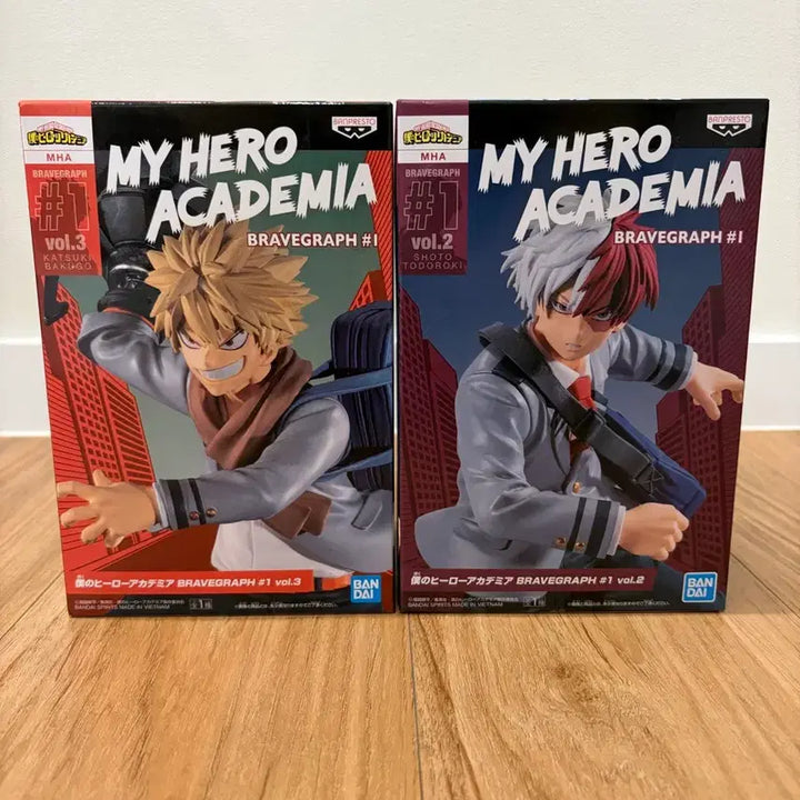 [BUNJANG] My Hero Academia Bravegraph Katsuki Bakugo &amp; Shoto Todoroki Bundle Set (Sealed) / 미개봉 일괄 히로아카 bravegraph 바쿠고 쇼토