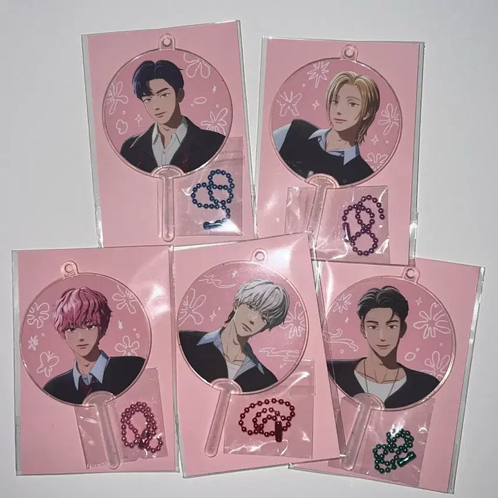 [BUNJANG] PLAVE Hide and Seek Image Picket Keyring Bundle Set / 플레이브 숨바꼭질 이미지 피켓 키링 미개봉 일괄 양도 원가 이하