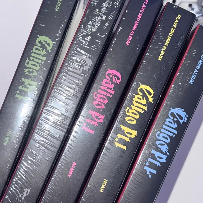 [BUNJANG] PLAVE Calligo Part 1 Vanguard Album Bundle Set (5ea) / 플레이브 칼리고파트1 미개봉 뱅가드 앨범 5장 일괄판매