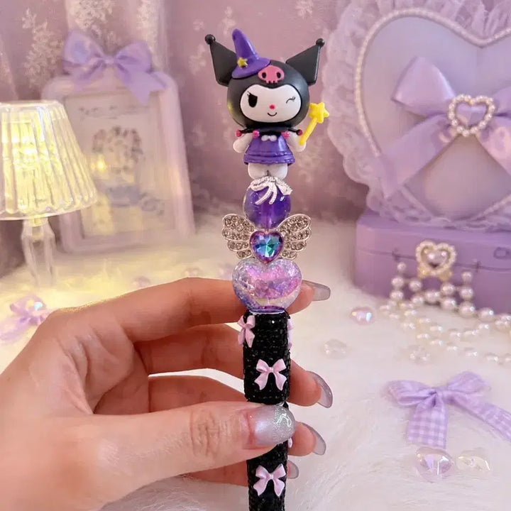[BUNJANG] Kuromi Handmade Ballpoint Pen / 쿠로미 볼꾸 볼펜!! 핸드메이드