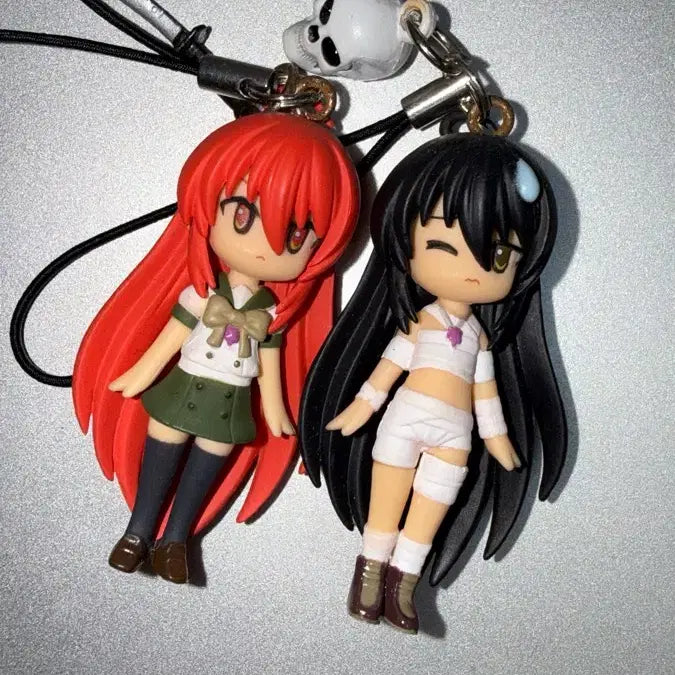 [BUNJANG] Shana Action Figure Keychain / 작안의 샤나 캡슐 오미쿠지 피규어 고전 미소녀 키링