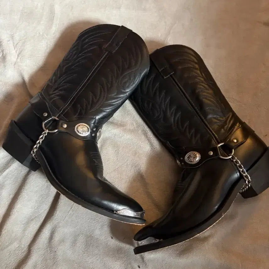 [BUNJANG] Laredo Concho Harness Western Boots (Model 6170) / 라레도 콘초 하네스 웨스턴 부츠 (Laredo) 280