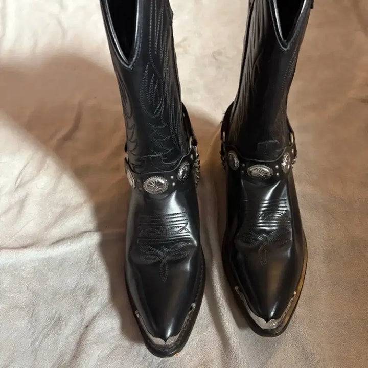 [BUNJANG] Laredo Concho Harness Western Boots (Model 6170) / 라레도 콘초 하네스 웨스턴 부츠 (Laredo) 280