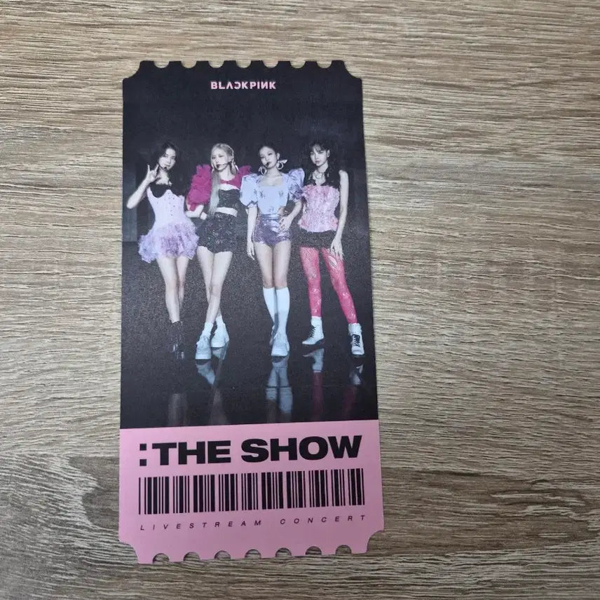 [BUNJANG] BLACKPINK Jisoo The Show Ticket / 블랙핑크 지수 더쇼 티켓