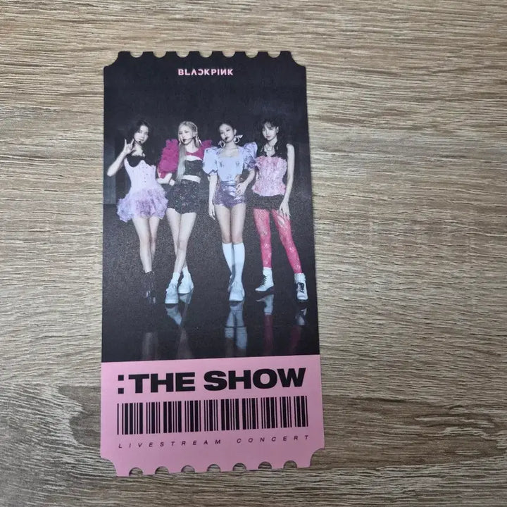 [BUNJANG] BLACKPINK Jisoo The Show Ticket / 블랙핑크 지수 더쇼 티켓