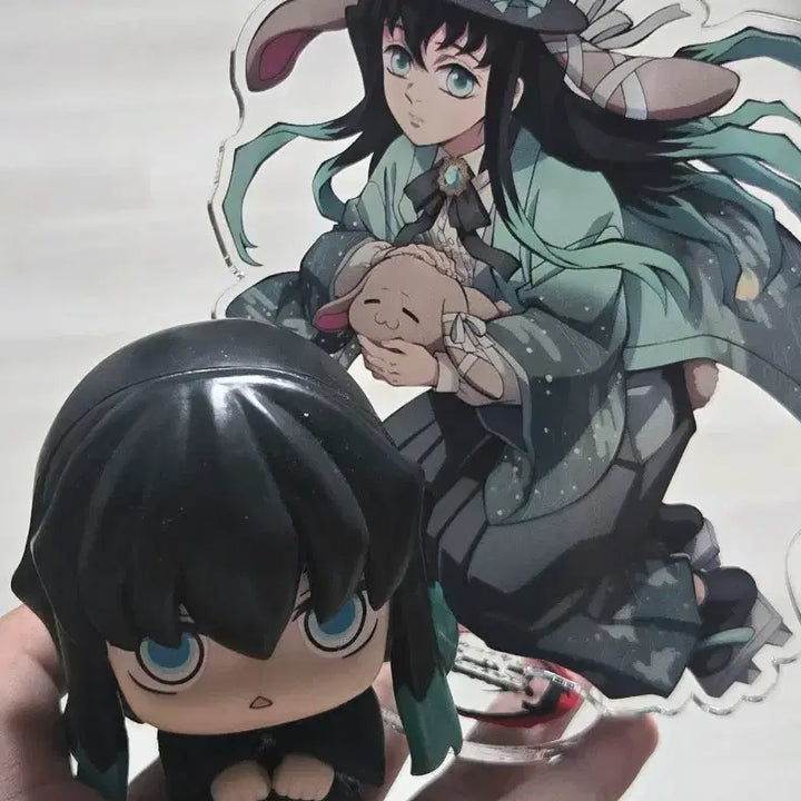 [BUNJANG] Muichiro Acrylic Stand &amp; Look-Up Figure Bundle Set / 무이치로 굿즈 일괄 처분판매