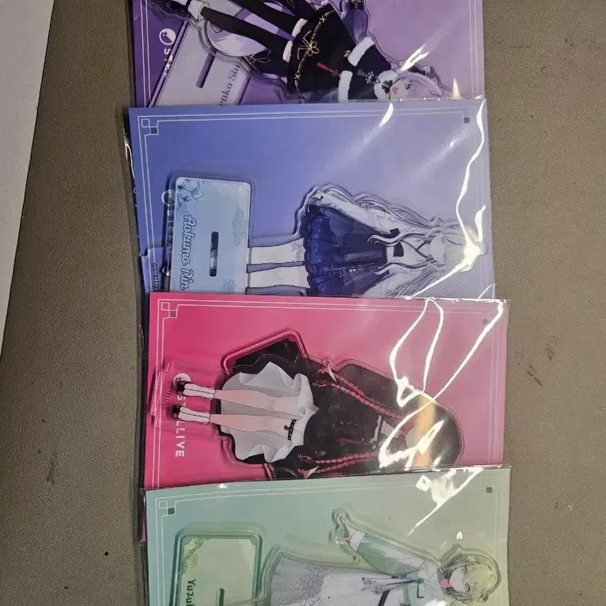 [BUNJANG] Stellive Cliché Hanbok Acrylic Stand Bundle Set / 스텔라이브 클리셰 한복 아크릴 일괄