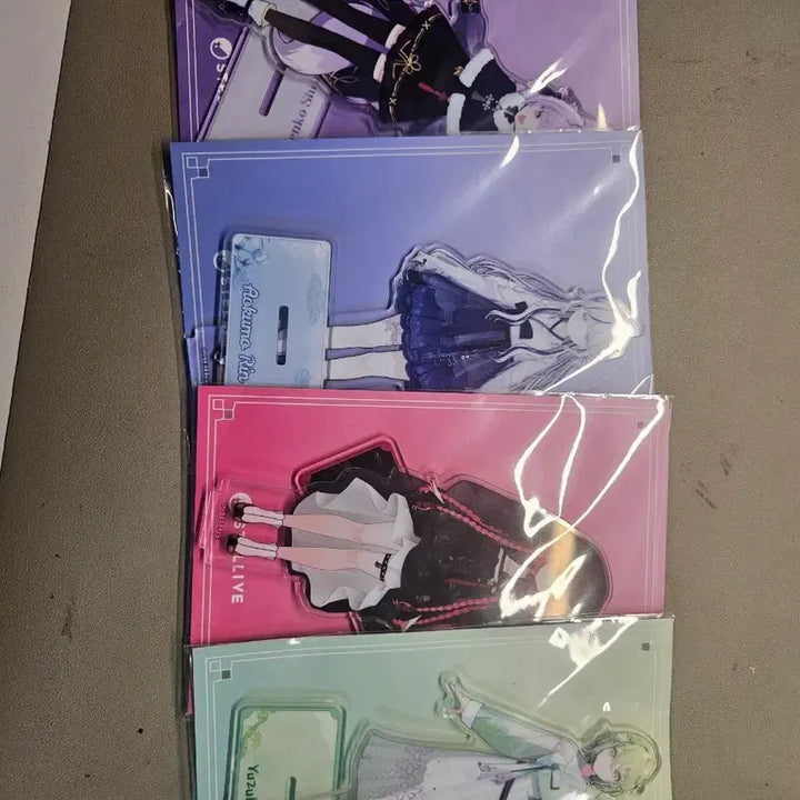[BUNJANG] Stellive Cliché Hanbok Acrylic Stand Bundle Set / 스텔라이브 클리셰 한복 아크릴 일괄