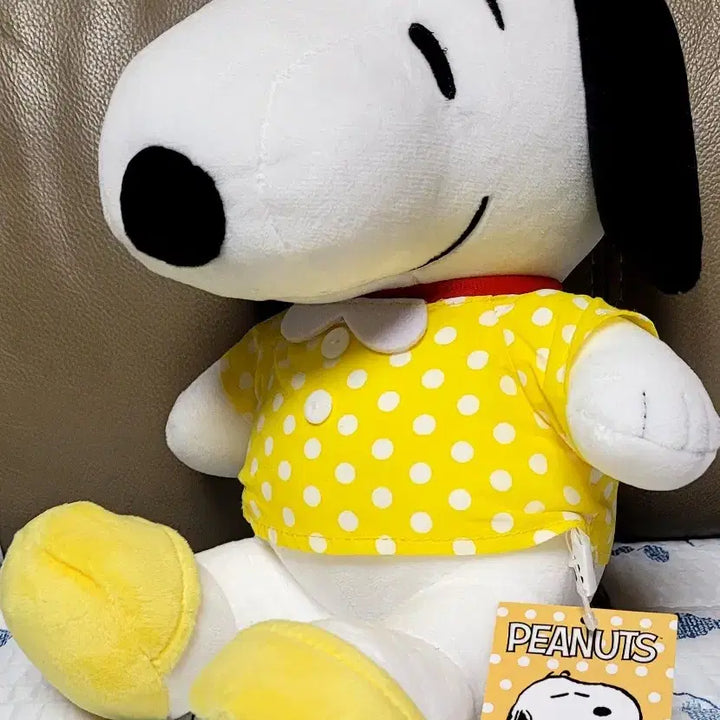 [BUNJANG] Peanuts Snoopy Pajama Plush &amp; Keychain Doll Set / 피너츠 스누피 잠옷 인형/스누피 키링인형 세트 (새상품)