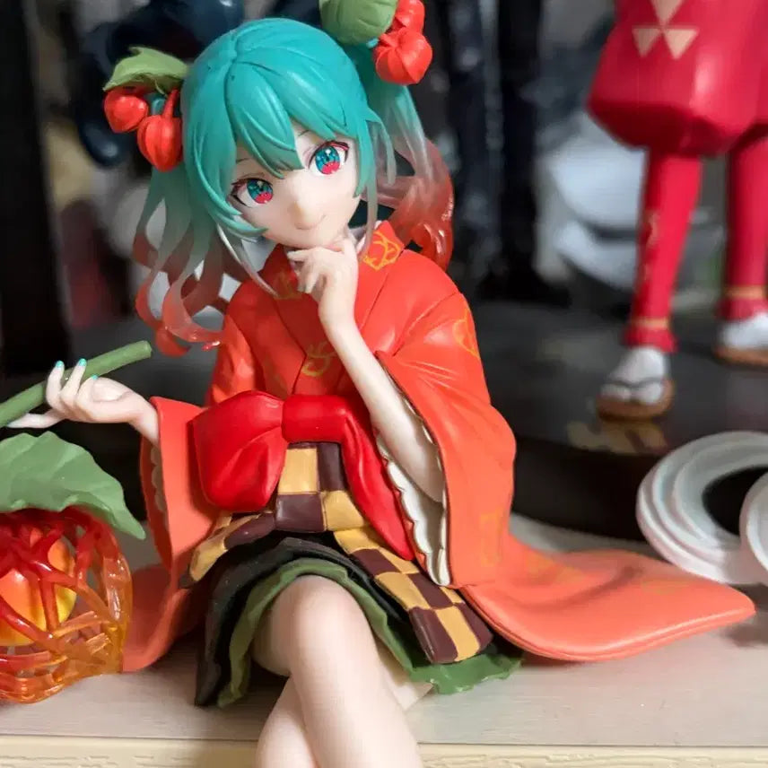 [BUNJANG] Hatsune Miku Flower Fairy Gwarri Figure / 미쿠 플라워페어리 꽈리