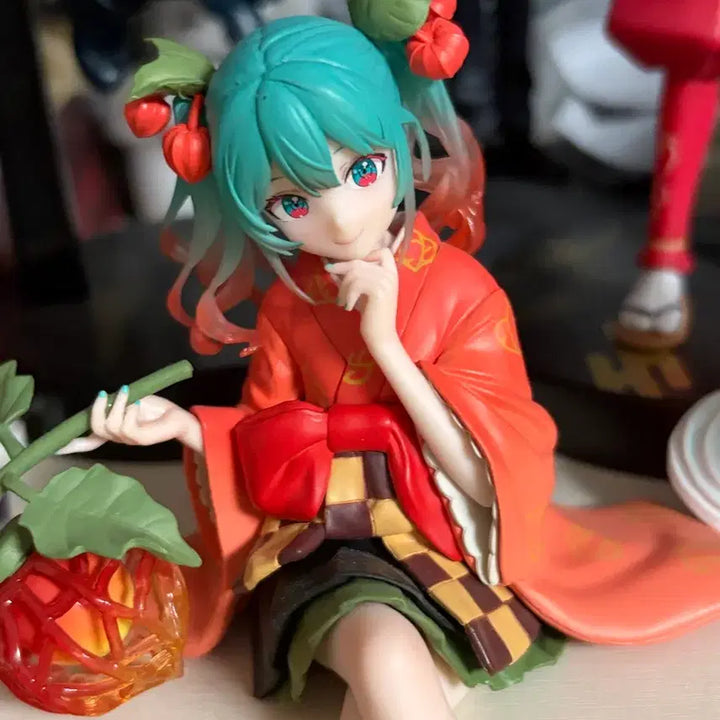 [BUNJANG] Hatsune Miku Flower Fairy Gwarri Figure / 미쿠 플라워페어리 꽈리