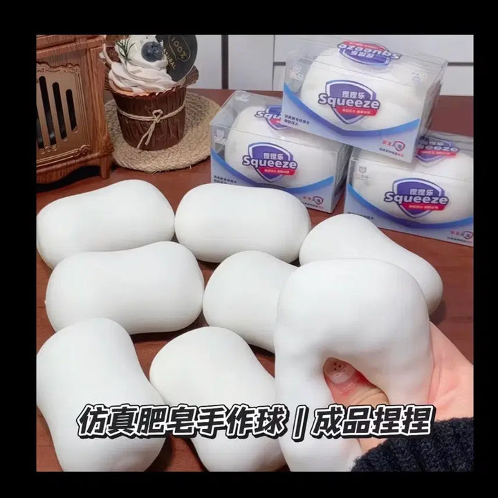 [BUNJANG] Slime Cloud Cheese Slime / 비누 슬랑이 슬라임 말랑이 비누말랑이 공구 치즈 크런치 말랑이 망고말랑이