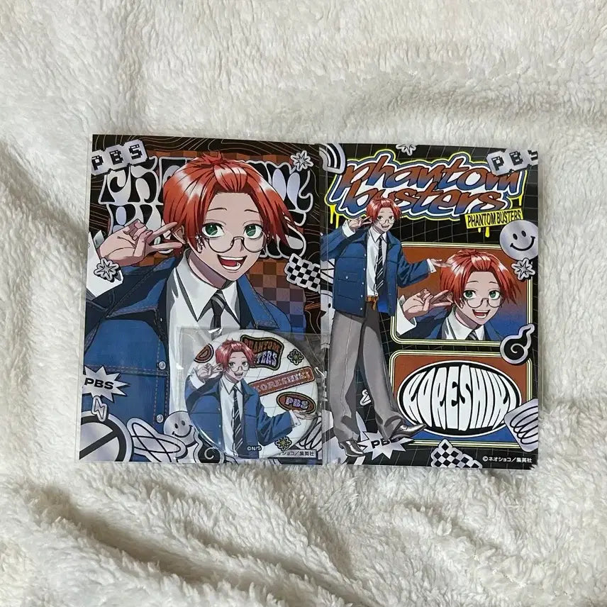 [BUNJANG] Phantom Busters Eugene Casual Wear Can Badge Bundle Set / 팬텀버스터즈 유진 사복 캔뱃지 굿즈 일괄