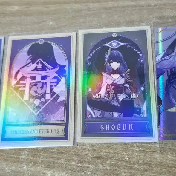 [BUNJANG] Genshin Impact Raiden Shogun Fortune Set / 원신 라이덴 점괘 일괄
