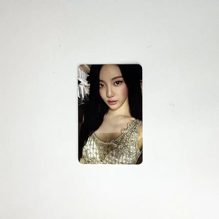 [BUNJANG] Aespa Ningning Rich Man POB Photocard / 에스파 닝닝 리치맨 5만원 특전 포토카드 포카