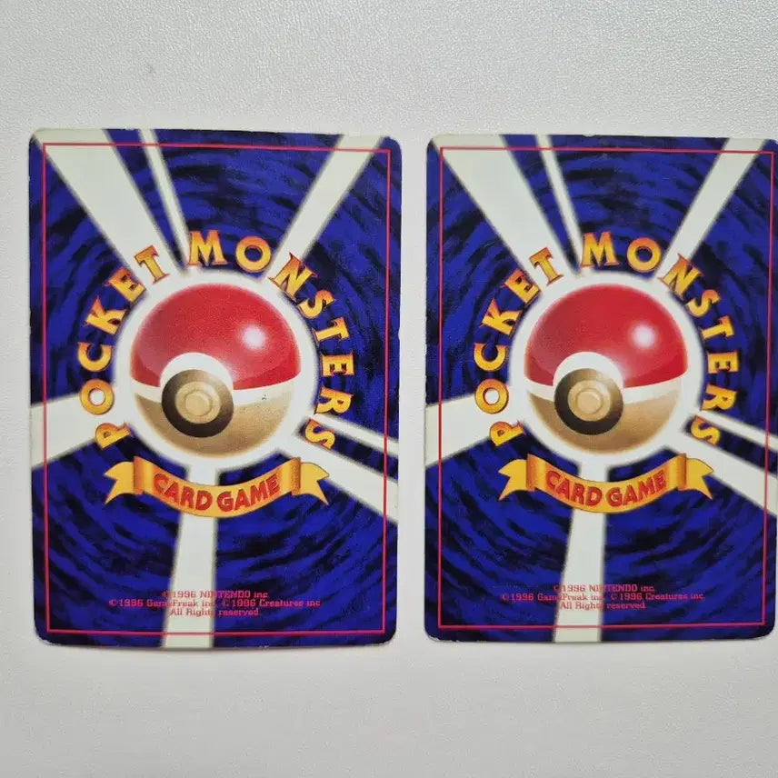 [BUNJANG] Pokemon Card 1996 Slowpoke Slowbro Set 2 - First Edition Japanese / (판매완료)포켓몬카드 1996 야돈 야도란 2종세트  초기일판 일본판 2