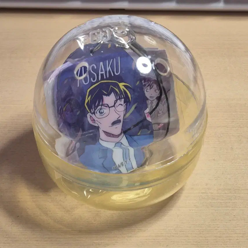 [BUNJANG] Detective Conan Yusaku Kudo City Pop Acrylic Keychain / 명탐정코난 쿠도 유사쿠 시티팝 키링 가챠