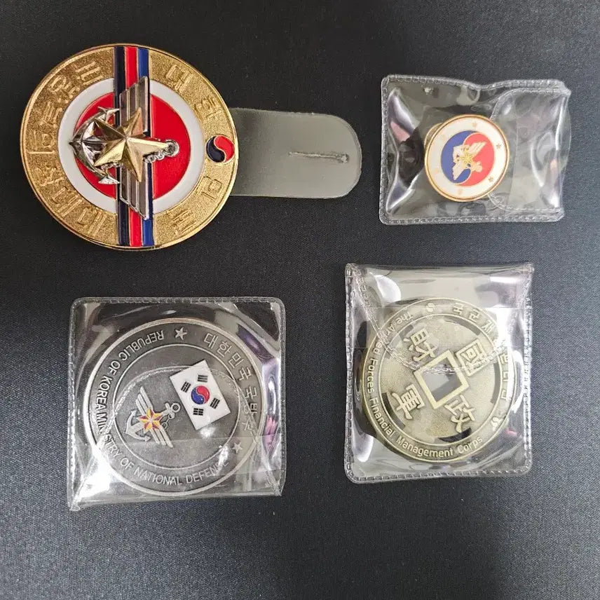 [BUNJANG] Military Band Commemorative Coin and Badge Set / 군대코인