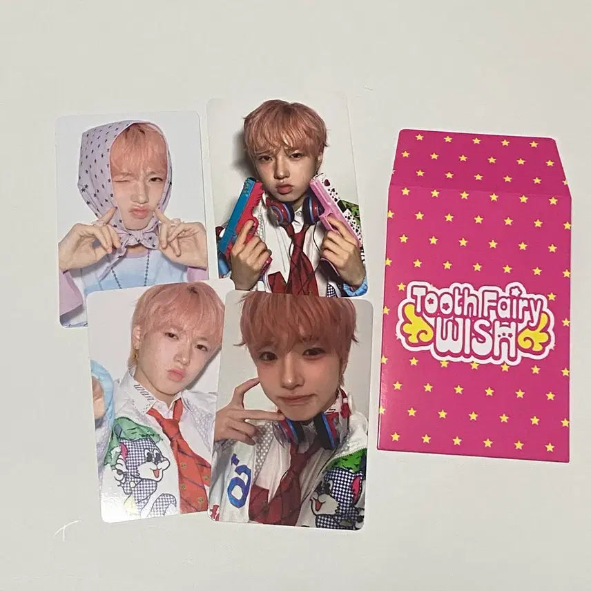 [BUNJANG] NCT WISH Sakuya Trading Card Bundle Set / [당일발송] 엔시티 위시 시그 A, B 사쿠야 트레카 포카 일괄