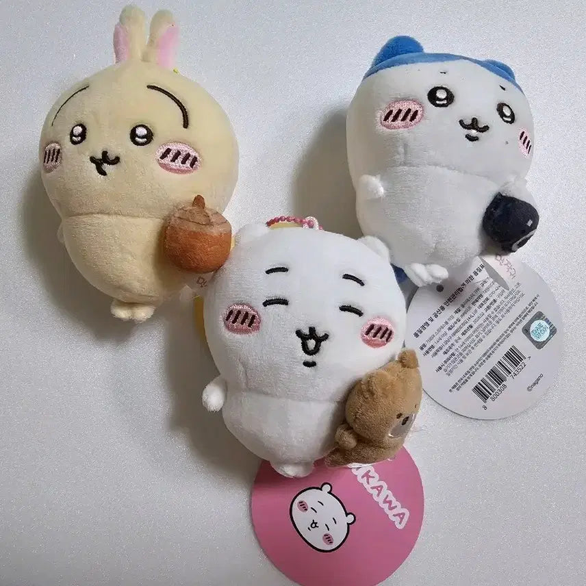 [BUNJANG] Chiikawa Hachiware Usagi Stress Ball Set / 먼작귀 치이카와 하치와레 우사기 인형 스트레스볼 세트