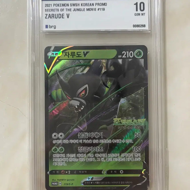 [BUNJANG] Zacian V &amp; Indeedee V Pokemon Cards (BRG Graded 10) / 일괄)포켓몬 카드 자루도V ,  요가램V  brg(10등급) 판매 합니다