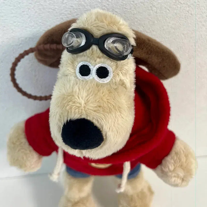 [BUNJANG] Wallace &amp; Gromit Gromit Plush Toy (Large, Keychain Optional) / 월레스와 그로밋 인형 (키링가능-커요)