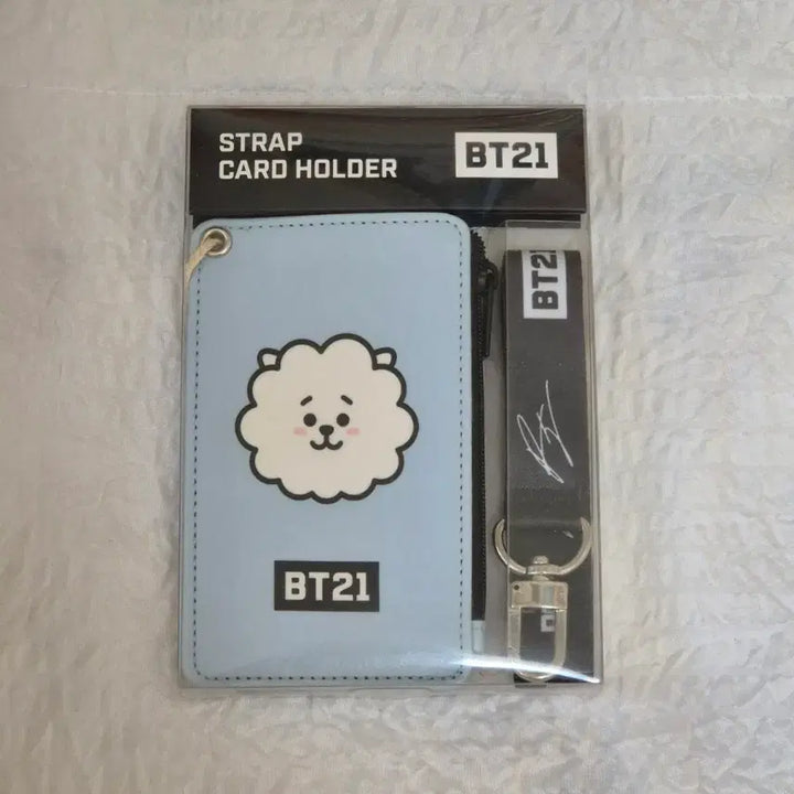 [BUNJANG] BTS BT21 RJ Strap Card Holder / 방탄소년단 BT21 알제이 RJ 스트랩 카드 홀더