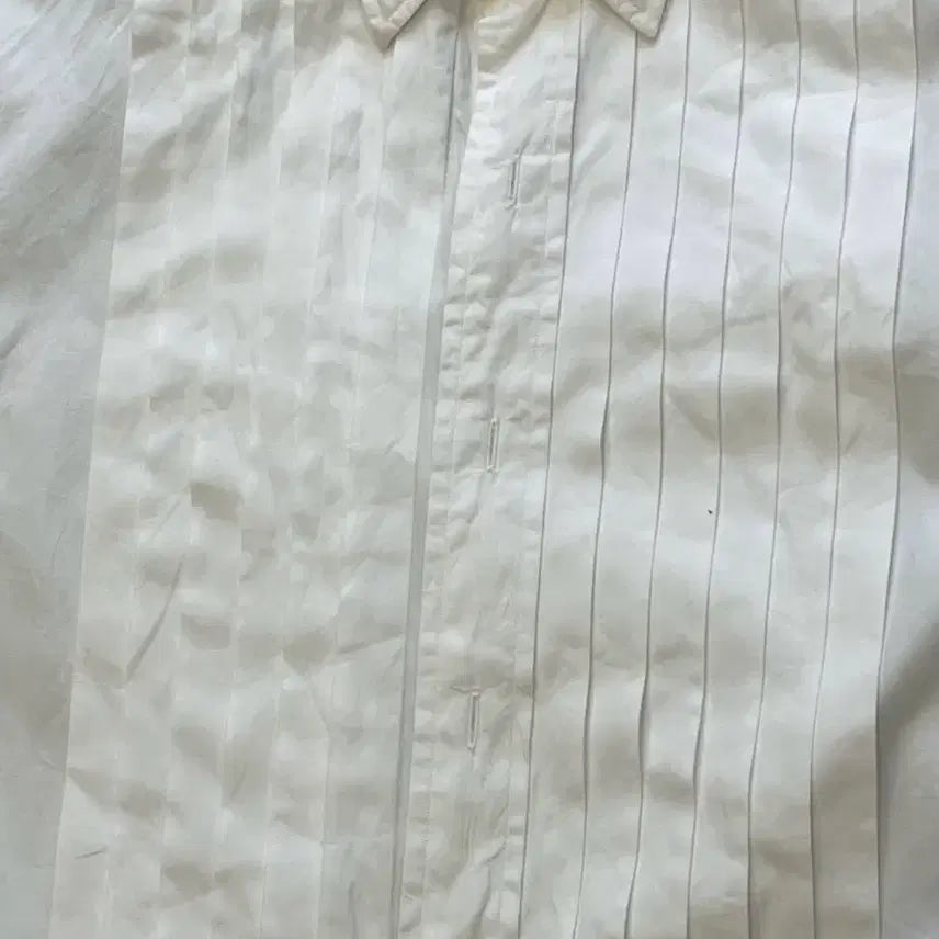 [BUNJANG] Polo Ralph Lauren Pin Tucked Dress Shirt / 폴로 랄프로렌 핀턱 드레스 셔츠