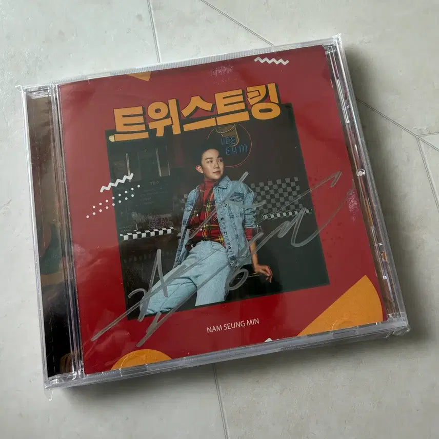 [BUNJANG] Nam Seungmin Twist King Signed CD / 남승민, 트위스트킹 친필 사인 CD
