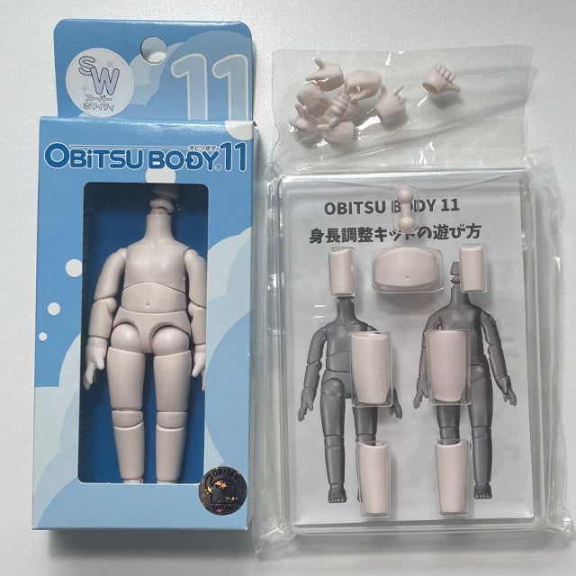 [BUNJANG] Obitsu 11 SW Body, Height Kit, Additional Hand Parts / [미개봉+개봉] 오비츠 11 ob11 SW 바디,신장 키트,추가 손파츠