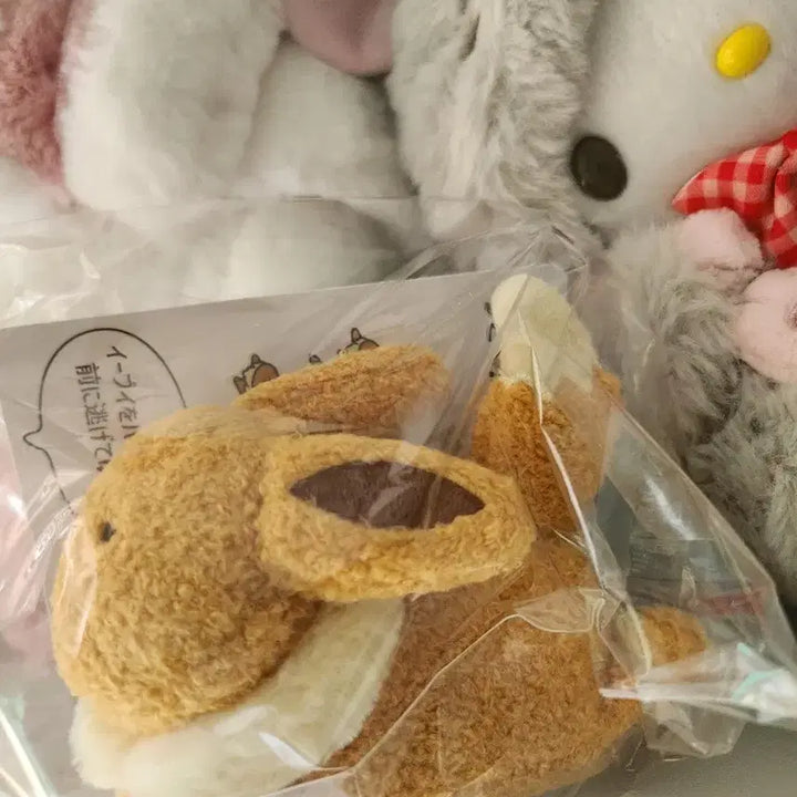[BUNJANG] Pokemon Eevee Escape Series Pull-Back Car Plush Toy / 미개봉)포켓몬스터 이브이 도망 풀백카 인형 포켓몬센터 카드 피규어