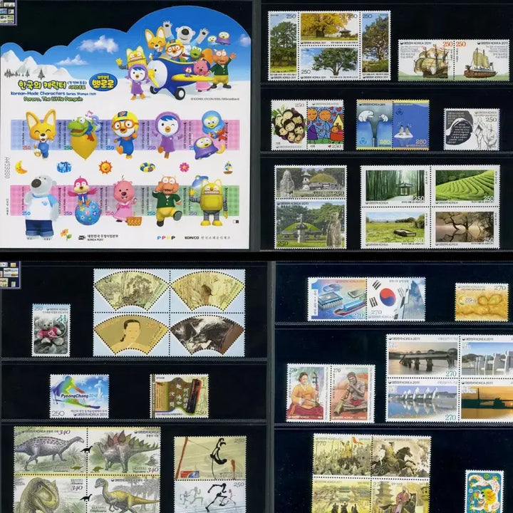 [BUNJANG] 2011 Korean Stamps Mint Condition / 2011 한국의 우표첩
