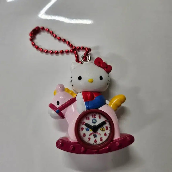 [BUNJANG] Sanrio Hello Kitty 50th Anniversary Gacha Series 2 Carousel Horse Watch / 헬로키티 50주년 가챠 2탄 목마시계