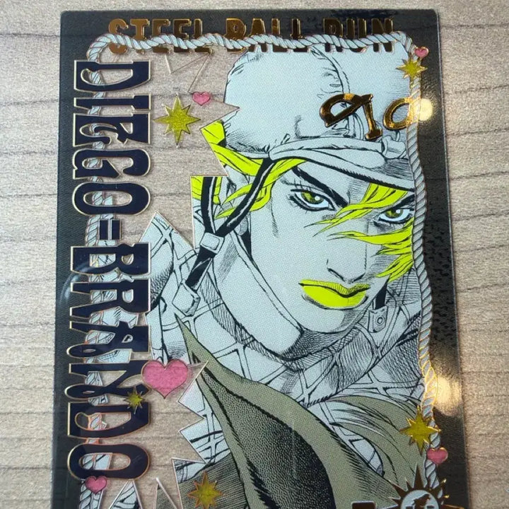 [BUNJANG] Steel Ball Run Diego Brando Hologram Card / 스틸볼런 팝업 굿즈 디에고 브란도 홀로그램 카드