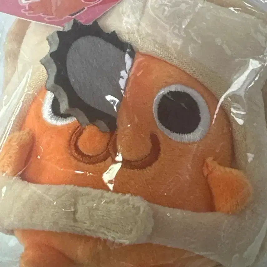 [BUNJANG] Chainsaw Man Pochita Bread Keyring Plush / (현물) 체인소맨 팝업 포치타 식빵 키링 인형