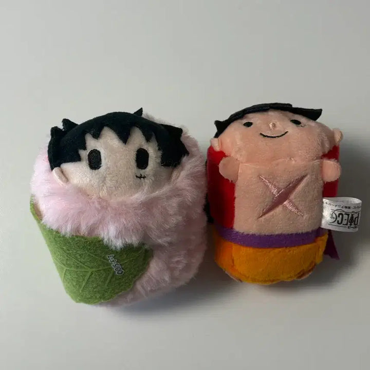 [BUNJANG] One Piece Luffy Tsum Tsum Plush Set / 원피스 루피 쯔무쯔무 2개 세트