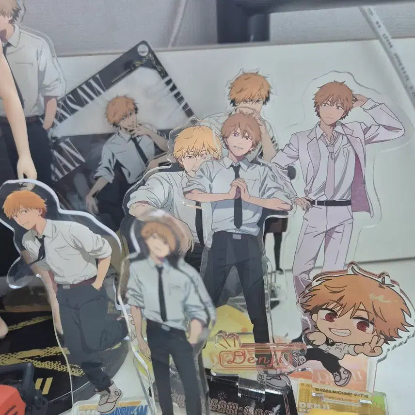 [BUNJANG] Chainsaw Man Denji Acrylic Stand Bundle Set / 체인소맨 덴지 아크릴스탠드 일괄판매