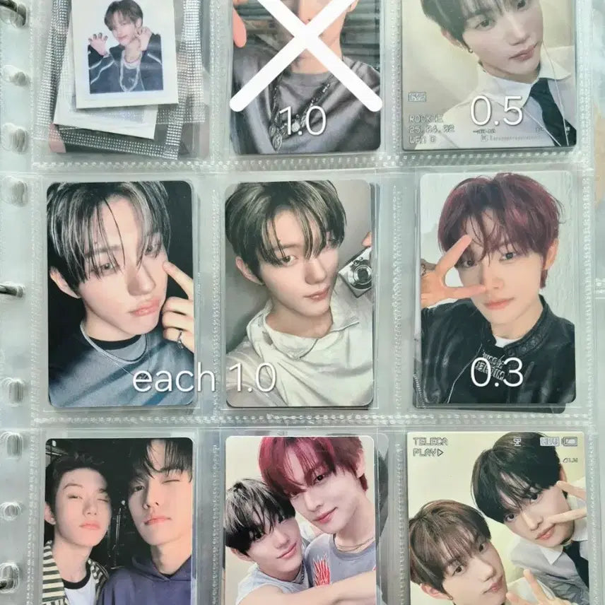 [BUNJANG] CLOSE YOUR EYES (CLE) Unit Ter_e_ca Ticket Photocard / 클로즈유어아이즈 클유아 포카 포토카드 공방 테레카 티켓 유닛 클로저존