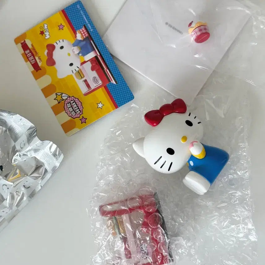 [BUNJANG] Miniso Hello Kitty Retro Diner Figure Secret / 헬로키티 복고식당 피규어 시크릿 미사용 새상품
