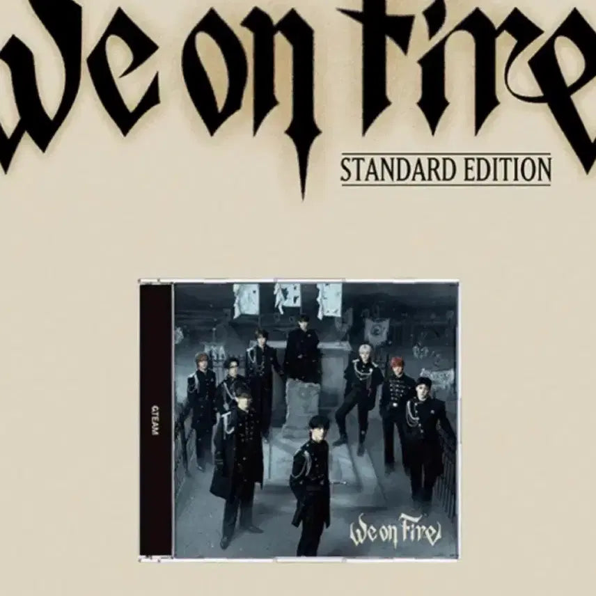 [BUNJANG] &amp;TEAM We On Fire Standard Edition Unsealed Album / 앤팀 &amp;team 위 온 파이어 스탠다드 에디션 미개봉 앨범
